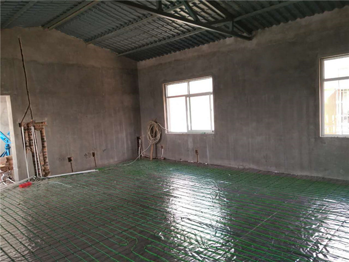 藍天家具廠發熱電纜鋪設