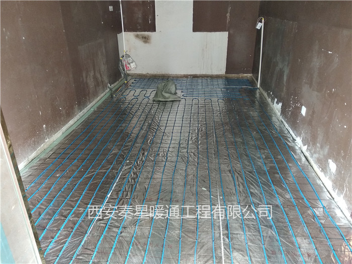 加油站發熱電纜電地暖安裝