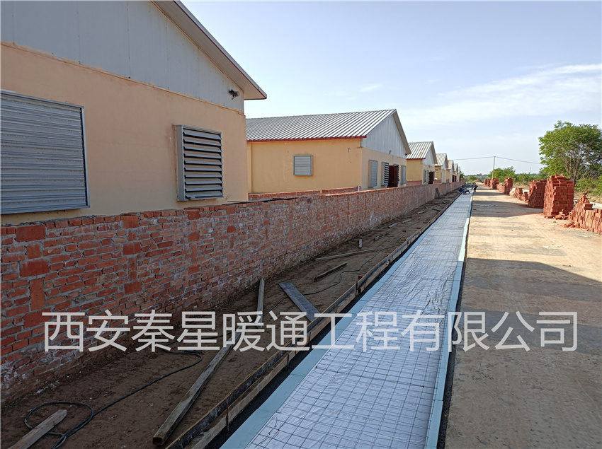 養豬場電地暖安裝