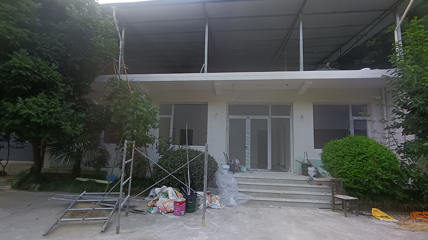 西安市秦嶺豐裕口自建房石墨烯電地暖安裝