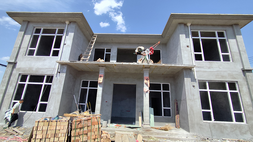 彬州北極鎮(zhèn)自建房電地暖安裝工程